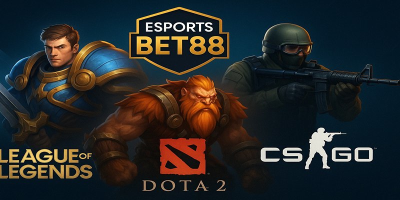 Khám phá các tựa game hấp dẫn tại Esports BET88 – cơ hội thắng lớn