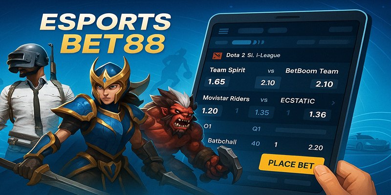 Khám phá Esports BET88 – nơi cá cược thể thao điện tử đỉnh cao
